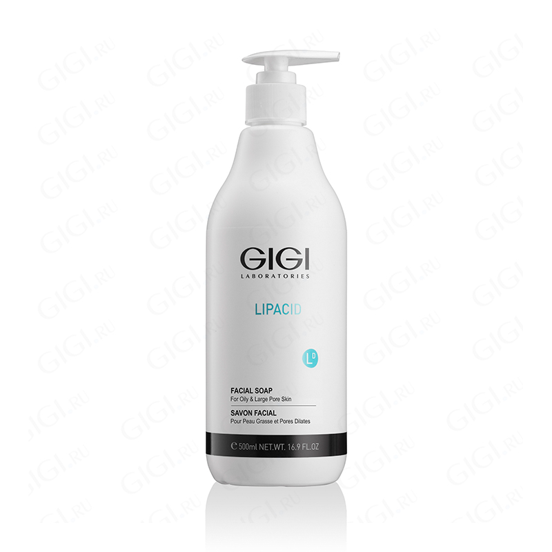 47012 Мыло жидкое GIGI Lipacid Facial Soap, 500 мл