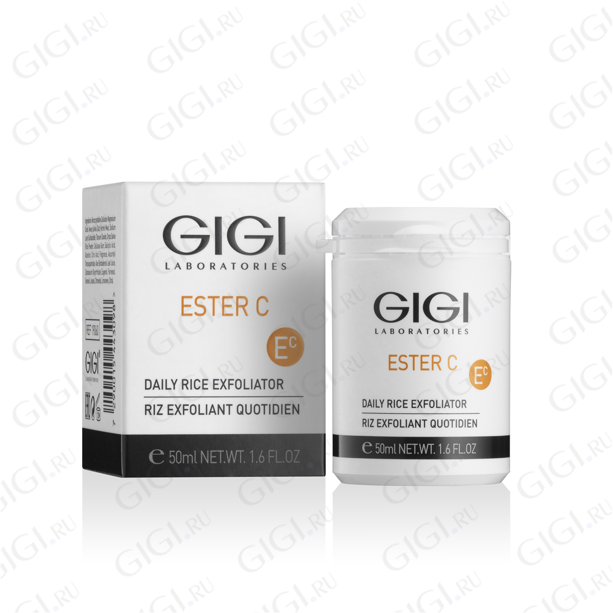 19060 Рисовая пудра-эксфолиант GIGI Ester C Daily Rice Exfoliator, 50 мл