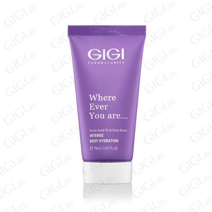 70274 Крем для тела GIGI GAP Where Ever You Are Intense Body Hydration, 75 мл