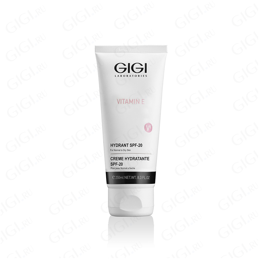 47500 Увлажняющий крем для норм. и сухой кожи GIGI Vitamin E Hydratant SPF 20, 250 мл