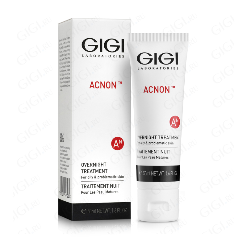 27106 Ночной крем GIGI Acnon Overnight treatment, 50мл