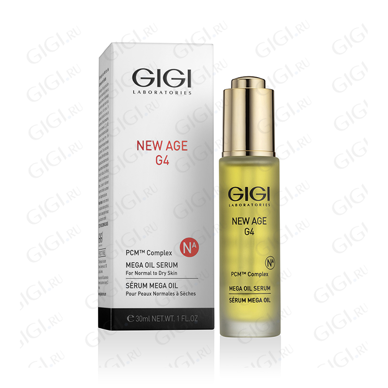 20240 Сыворотка энергетическая GIGI New Age G4 Mega Oil Serum, 30 мл