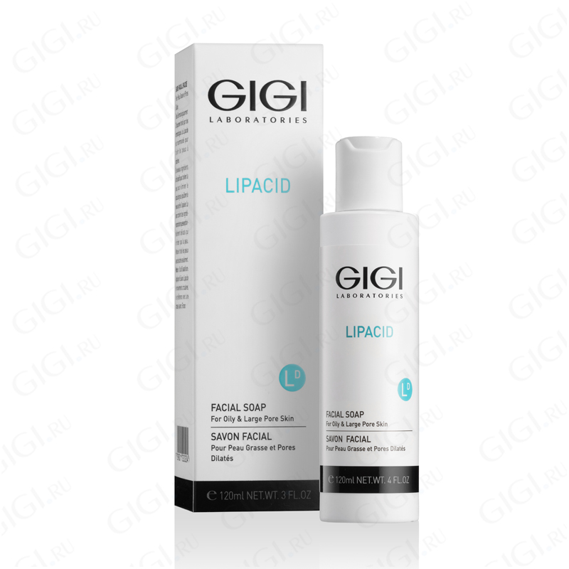 47010 Мыло жидкое GIGI Lipacid Facial Soap, 120 мл