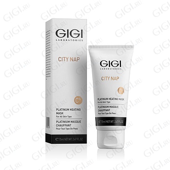 22524 Платиновая маска GIGI City NAP Platinum Heating Mask, 75 мл