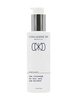 Гель очищающий для лица и зоны декольте PROAGE, 150 мл