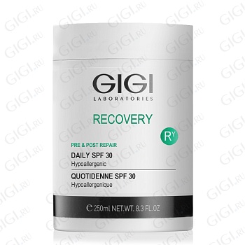 20054 Крем увлажняющий восстанавливающий GIGI Recovery Daily SPF 30, 250 мл