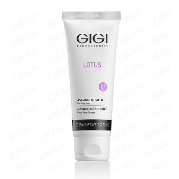 12560 Маска поростягивающая GIGI Lotus Beauty Astringent Mask, 75 мл