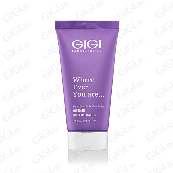 70274 Крем для тела GIGI GAP Where Ever You Are Intense Body Hydration, 75 мл