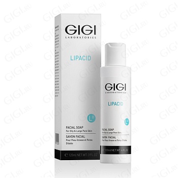 47010 Мыло жидкое GIGI Lipacid Facial Soap, 120 мл